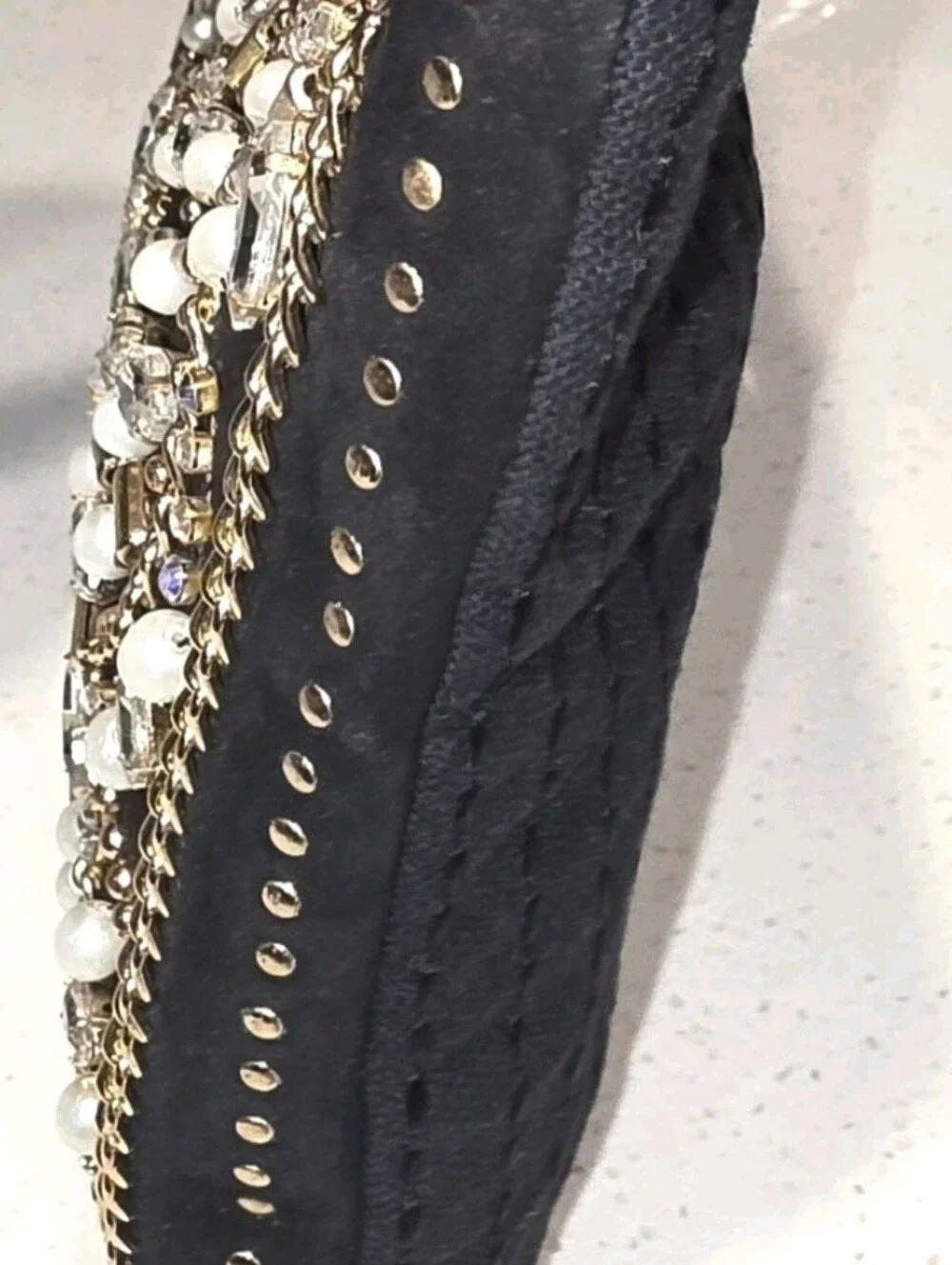 NEW CHICO'S Embellished Black Evening 